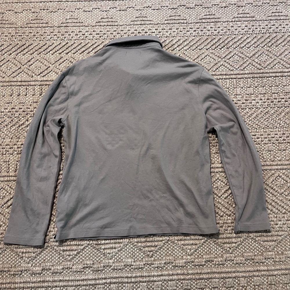 Banana Republic LS Polo Shirt • Gray - Picture 5 of 5
